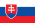 slovakisk flagga